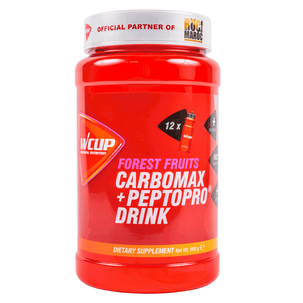 Wcup Carbomax+Peptopro fruits rouge 900g