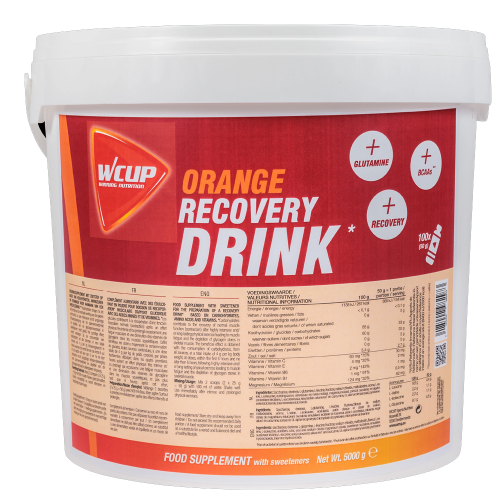 BOUTIQUE | Wcup Recovery drink orange 5Kg