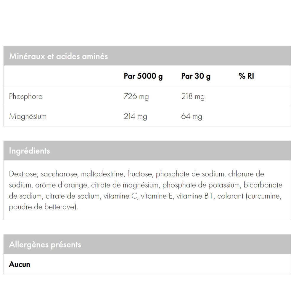 Wcup Sports Drink Agrumes 5000g