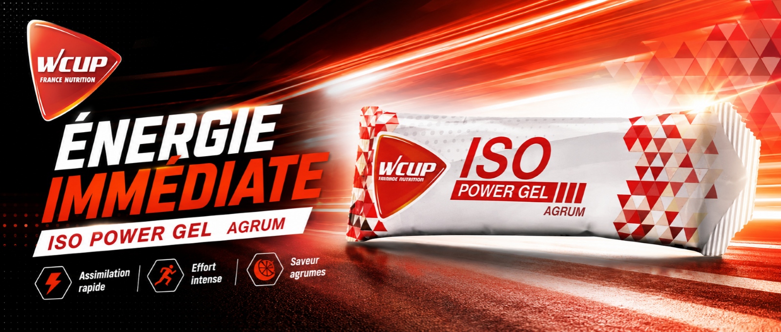 Iso Agrum WCUP FRANCE NUTRITION SPORTIVE ENERGY HYDRATATION ENERGETIQUE PROTEINE ELECTROLYTE